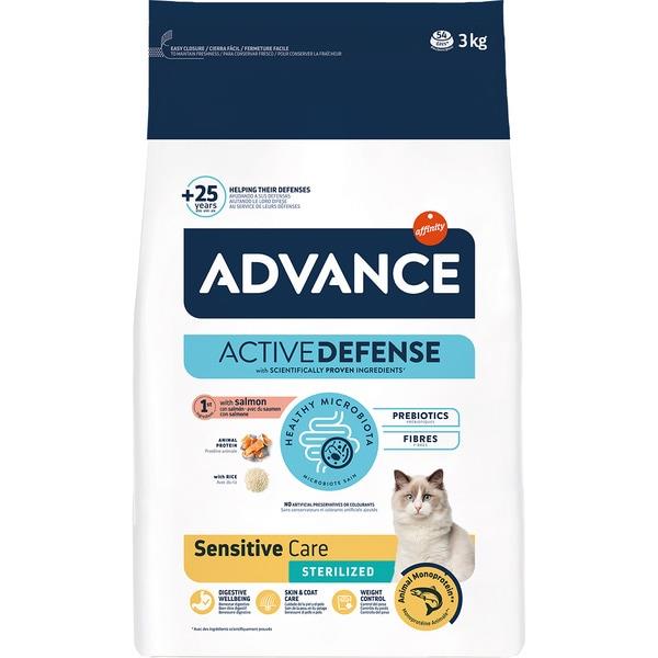 Advance Sensitive Somonlu Kısırlaştırılmış Kedi Maması 3kg