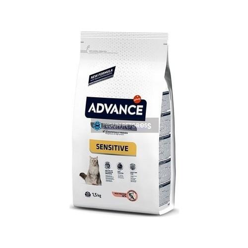 Advance Sensitive Somonlu Yetişkin Kedi Maması 1,5kg