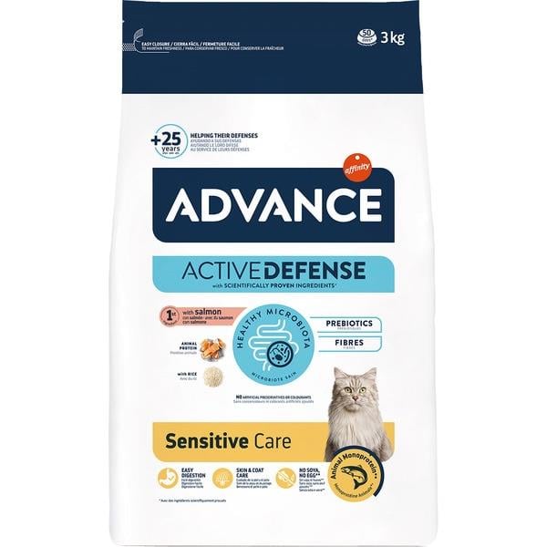 Advance Sensitive Somonlu Yetişkin Kedi Maması 3kg