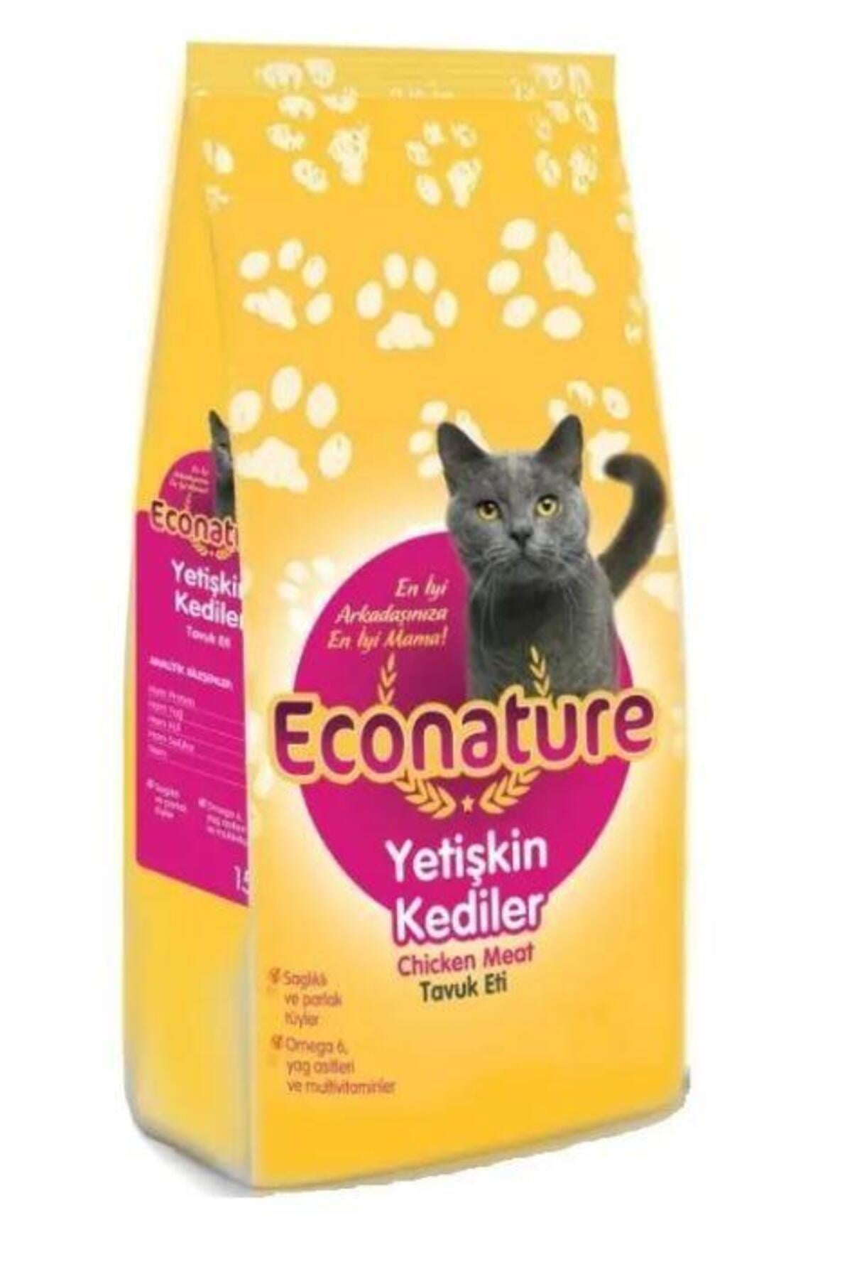 Econature Tavuklu Yetişkin Kedi Maması 1kg