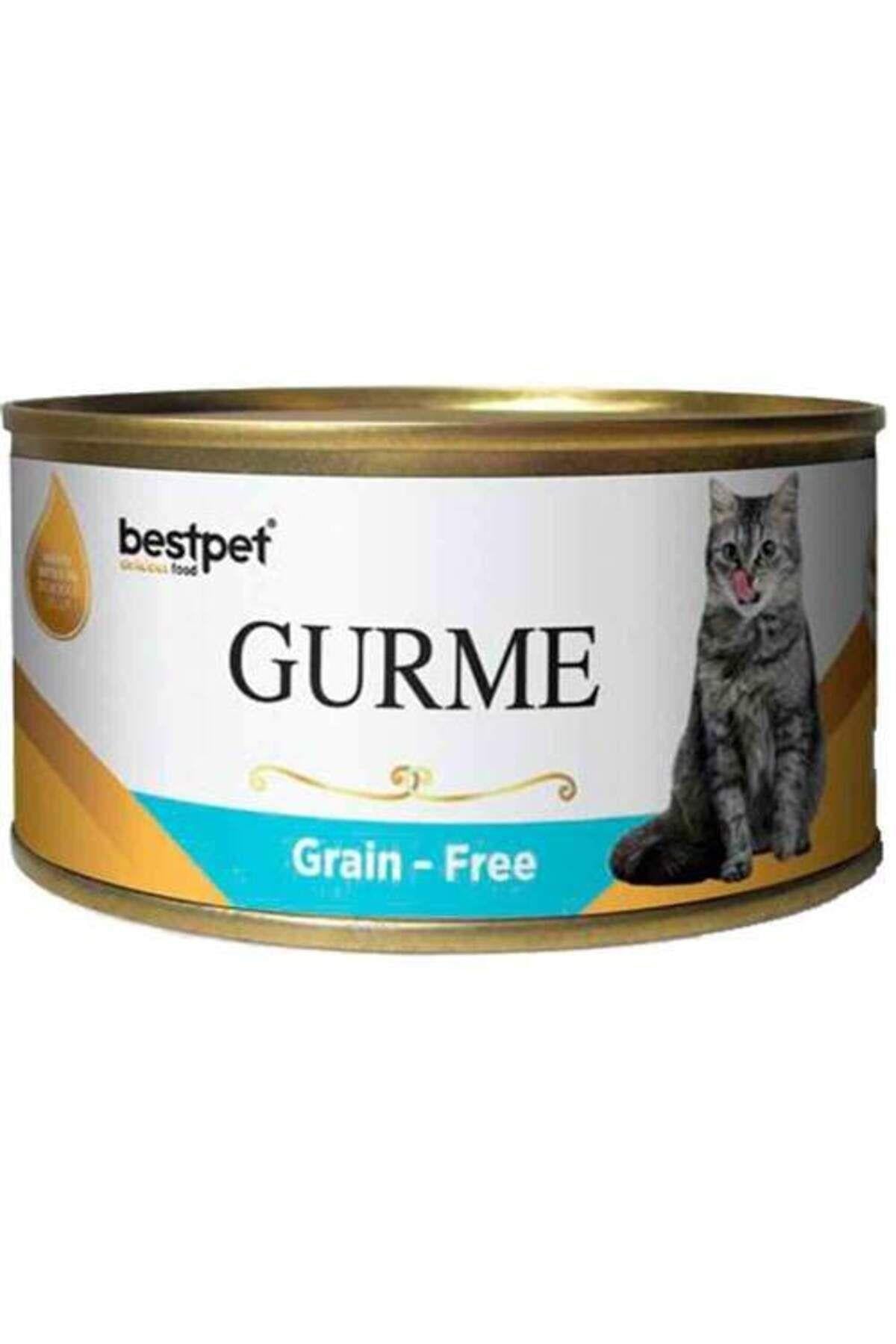 BestPet Gurme Jöle İçinde Ton Balıklı ve Hamsili Tahılsız Yetişkin Kedi Konservesi 85gr