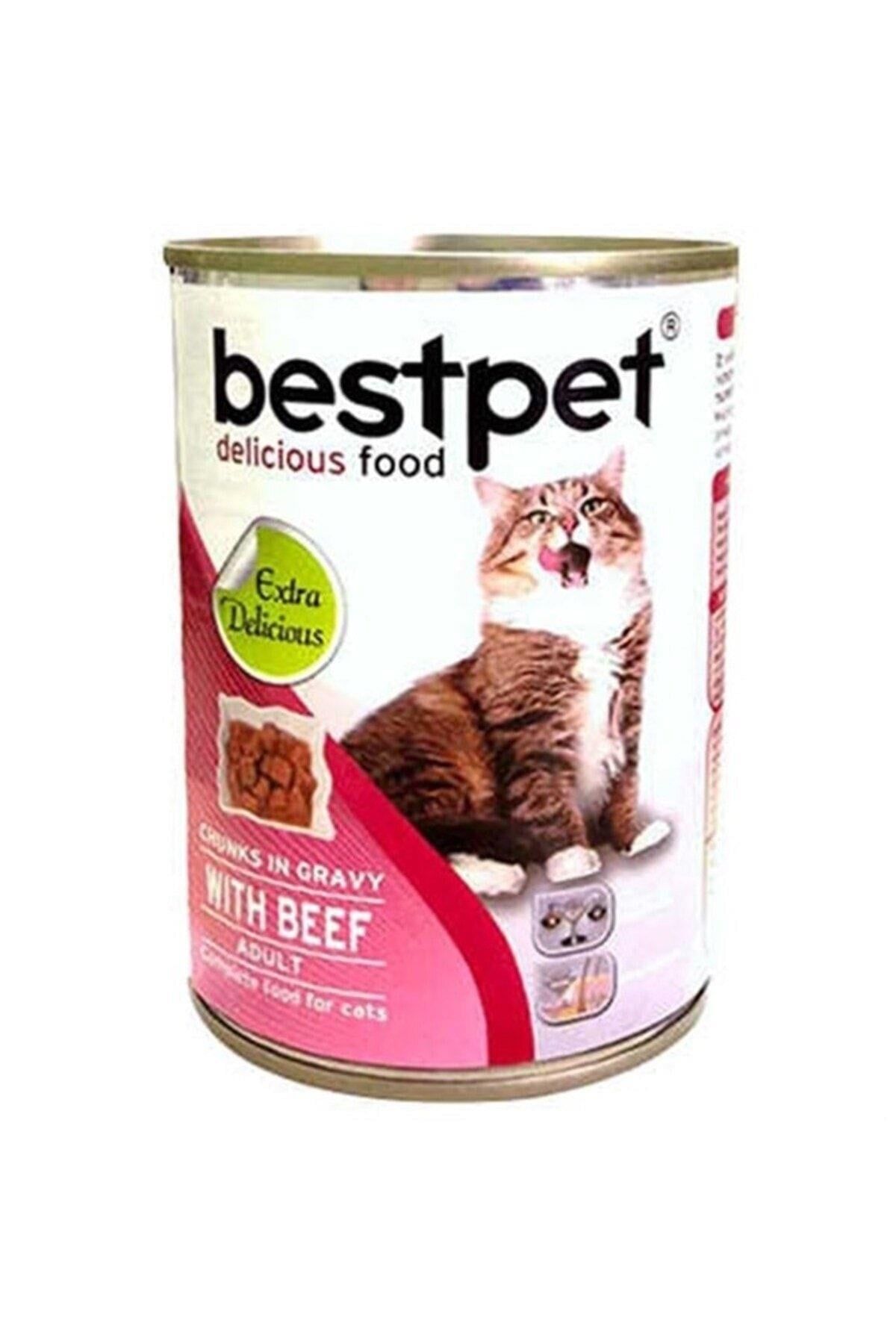 BestPet Sığır Etli Yetişkin Kedi Konservesi 400gr