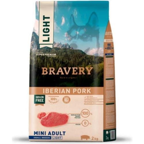Bravery IberiaBravery Tahılsız Domuzlu Küçük Irk Yetişkin Light Köpek Maması 2kgn Pork Küçük Irk Light Köpek Maması 2 kg