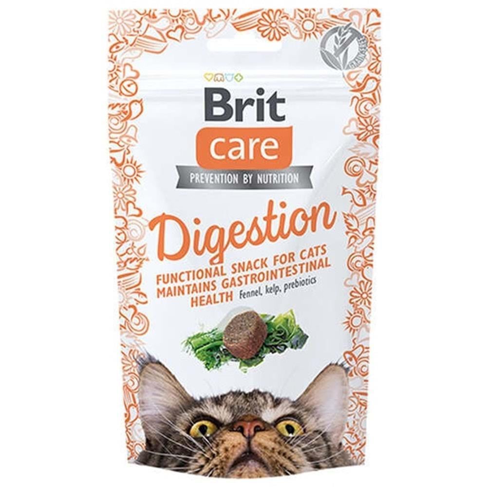 Brit Care Digestion Sindirim Sistemi Destekleyici Tahılsız Kedi Ödül Maması 50gr