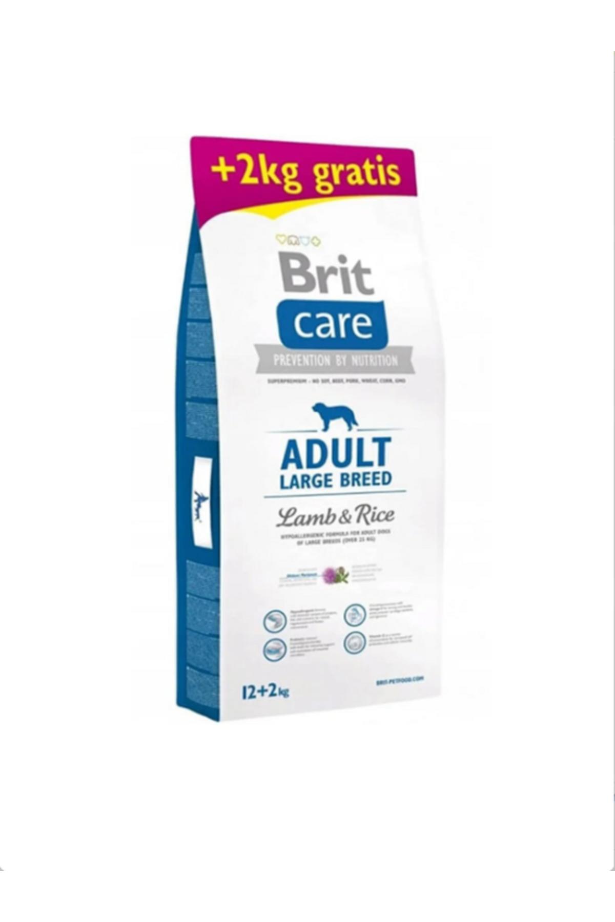 Brit Care Hypoallergenic Kuzu Yetişkin Köpek Maması 12KG+2KG