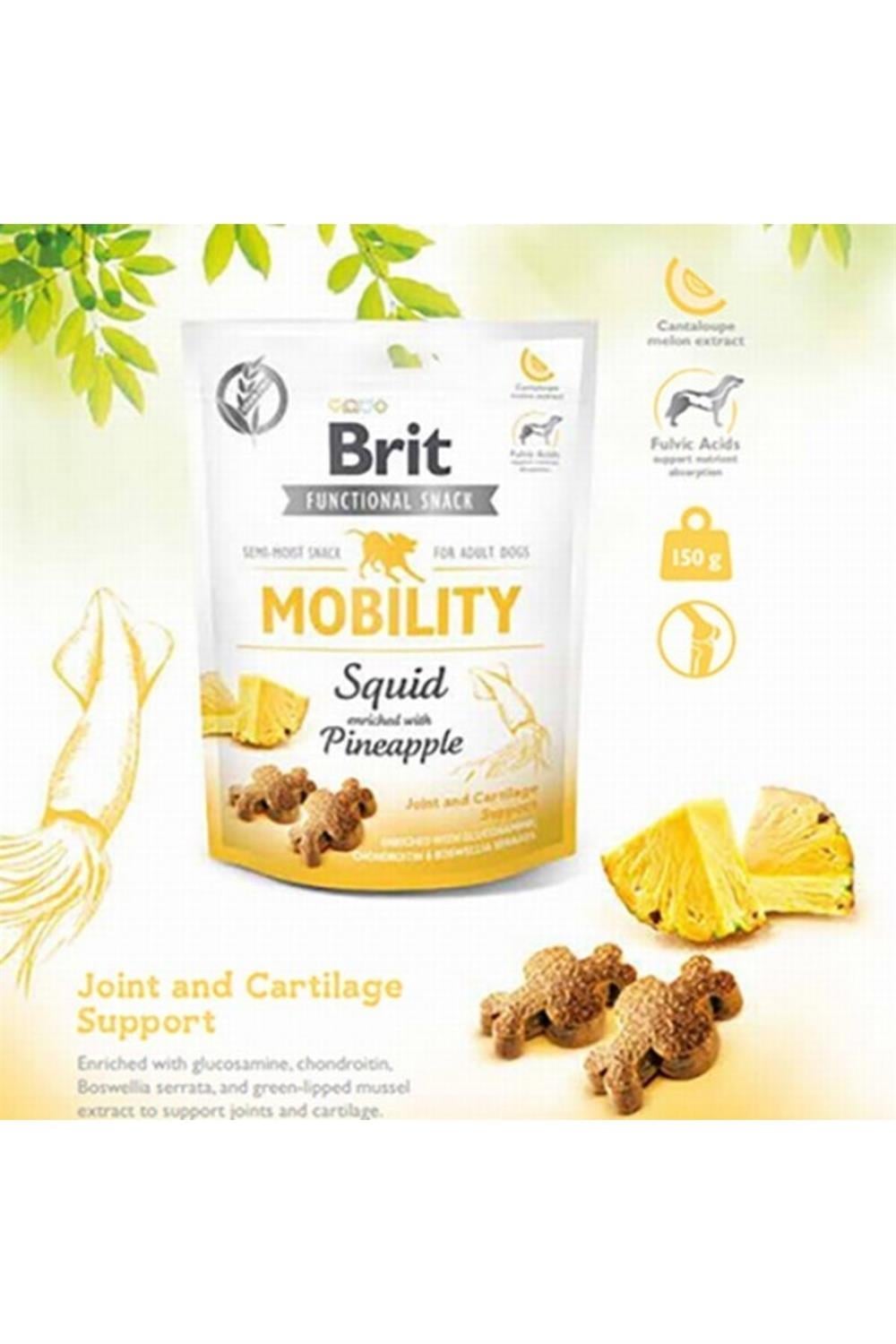 Brit Care Mobility Ananas Ve Kalamarlı Köpek Ödülü 150gr