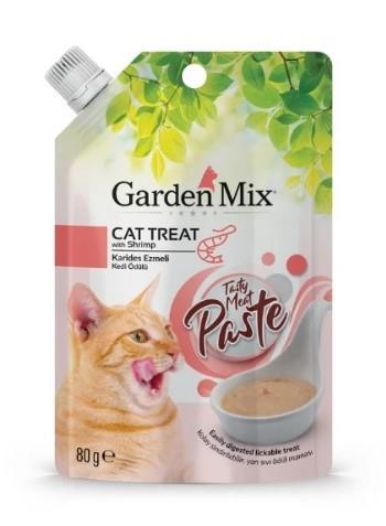 Garden Mix Tavuklu ve Karidesli Ezme Kedi Ödül Maması 80gr