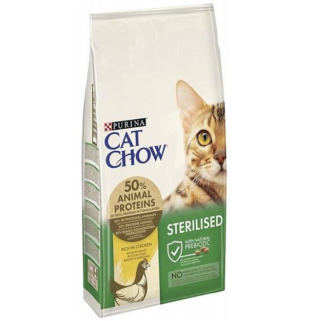 Cat Chow Tavuklu Kısırlaştırılmış Kedi Maması 15kg