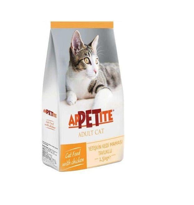 Appetite Tavuklu Yetişkin Kuru Kedi Maması 1,5 kg