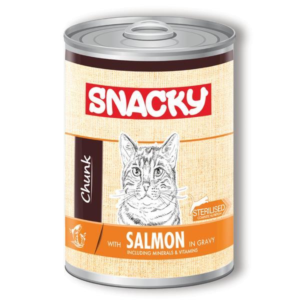 Chunk Steril Somonlu Kısırlaştırılmış Kedi Konservesi 400 gr
