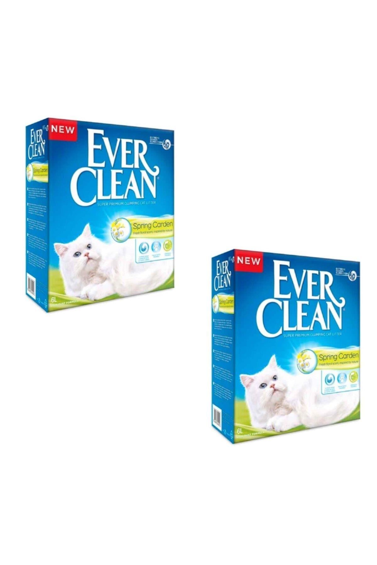 Çiçek Kokulu Top.kedi Kumu 6 Lt 2 Adet