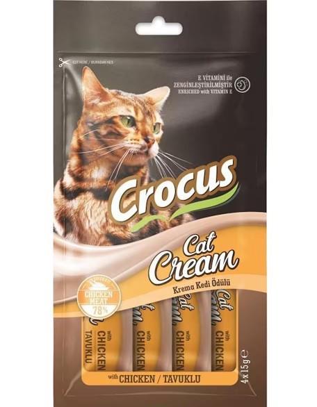 Crocus Tavuklu Krema Kedi Ödülü 4x15 Gr