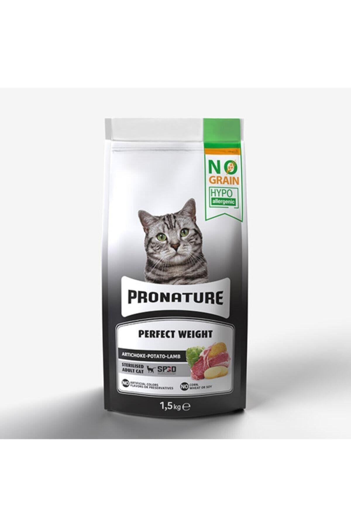 Pronature Hypo-Allergenic Kuzulu Enginarlı ve Patatesli Tahılsız Kısırlaştırılmış Kedi Maması 1,5kg