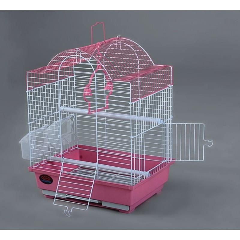 Dayang Çift Kapılı Kubbeli Muhabbet Kuşu Kafesi 30*23*39cm