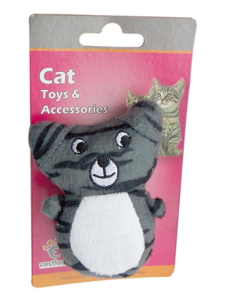 Eastland Catnipli Hışırtılı Kaplan Kedi Oyuncağı 5x9cm