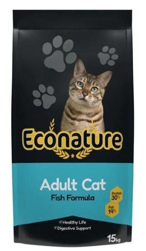 Econature Balıklı Yetişkin Kedi Maması 15 Kg