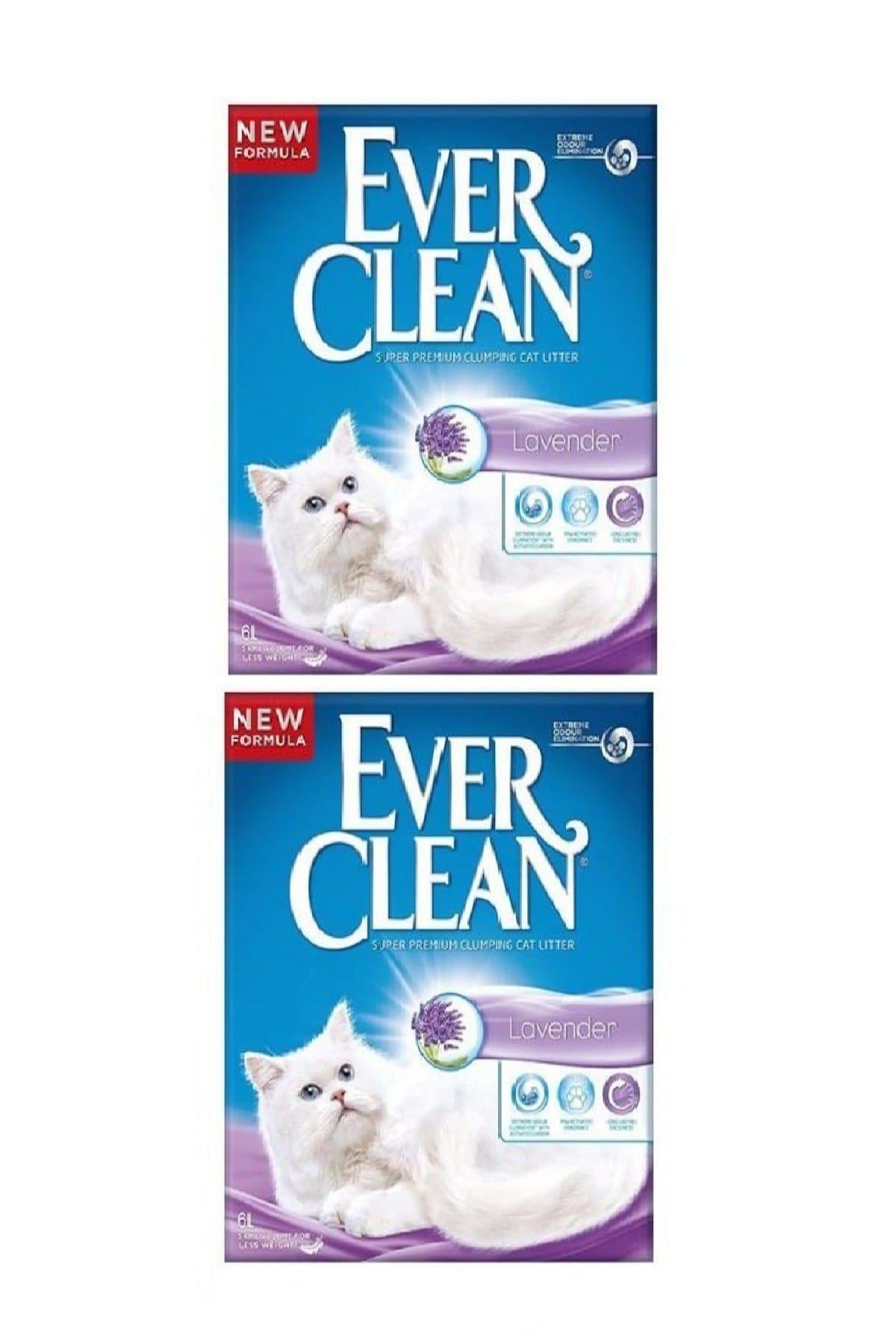 Ever Clean Lavender Lavanta Kokulu Kedi Kumu 6lt x 2 Adet