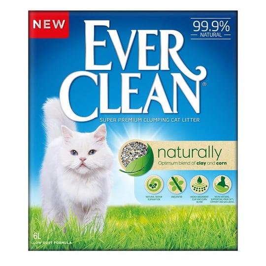 Ever Clean Naturally Doğal Parfümsüz Topaklanan Kedi Kumu 6lt