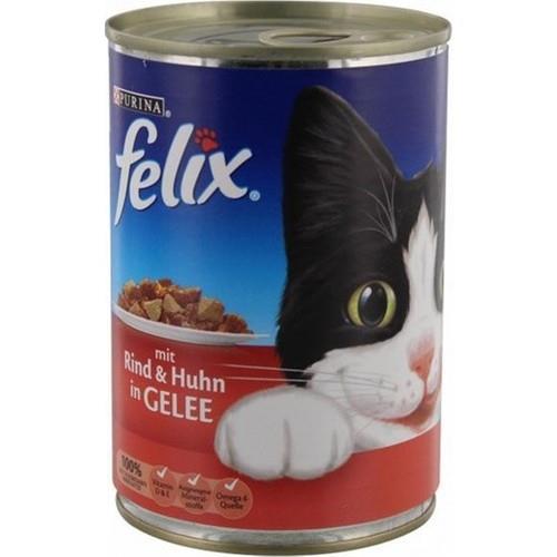 Felix Sığır Etli Kedi Yaş Mama Konserve 400 gr