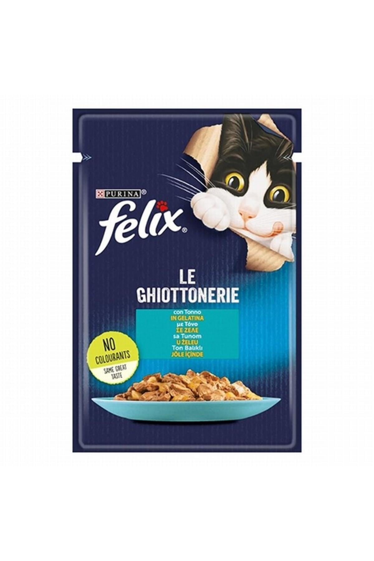 Felix Ton Balıklı Yetişkin Kedi Konservesi Pouch 26X85 gr