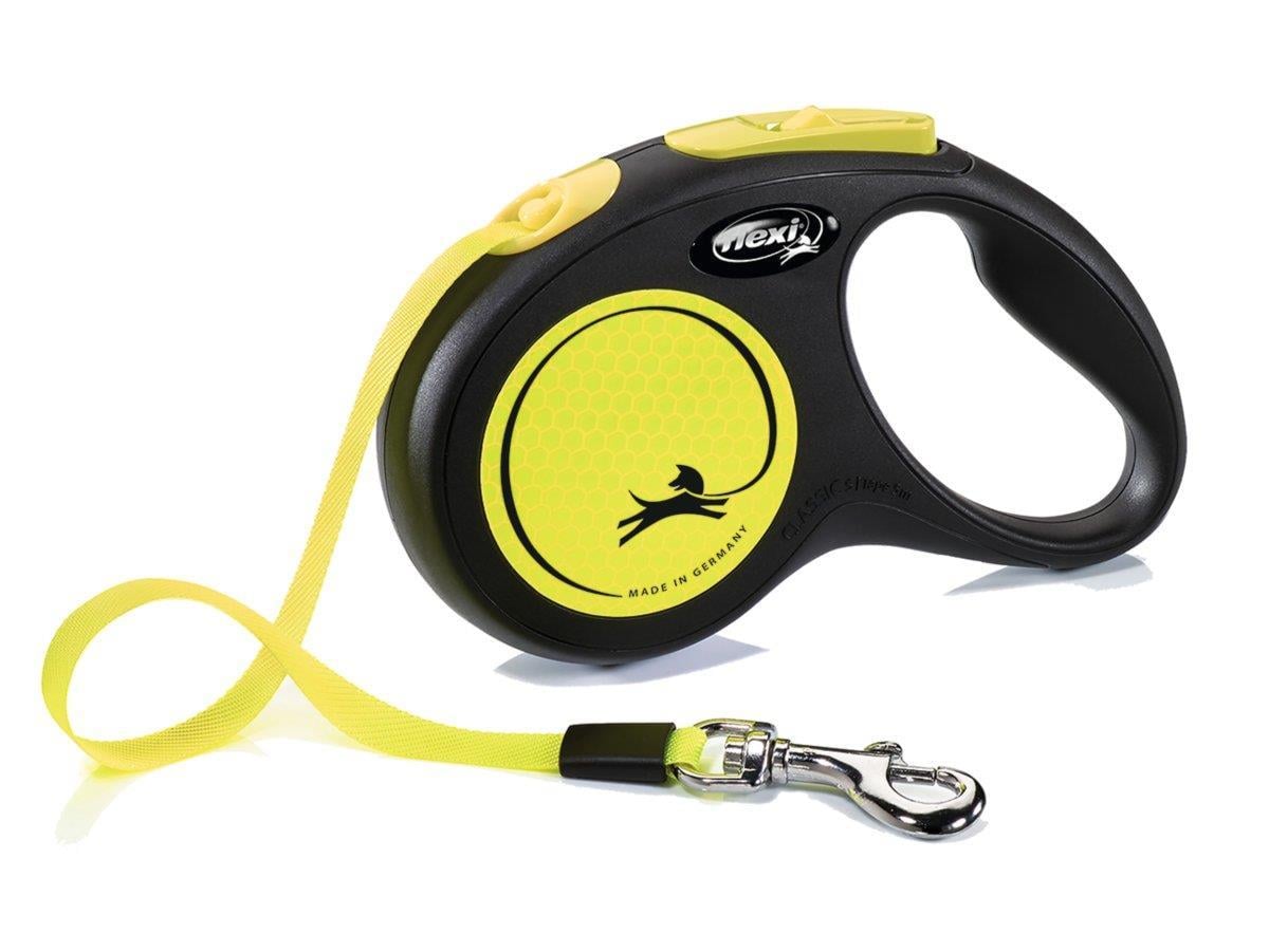 Flexi New Neon S Beden 5MT Şerit Tasma