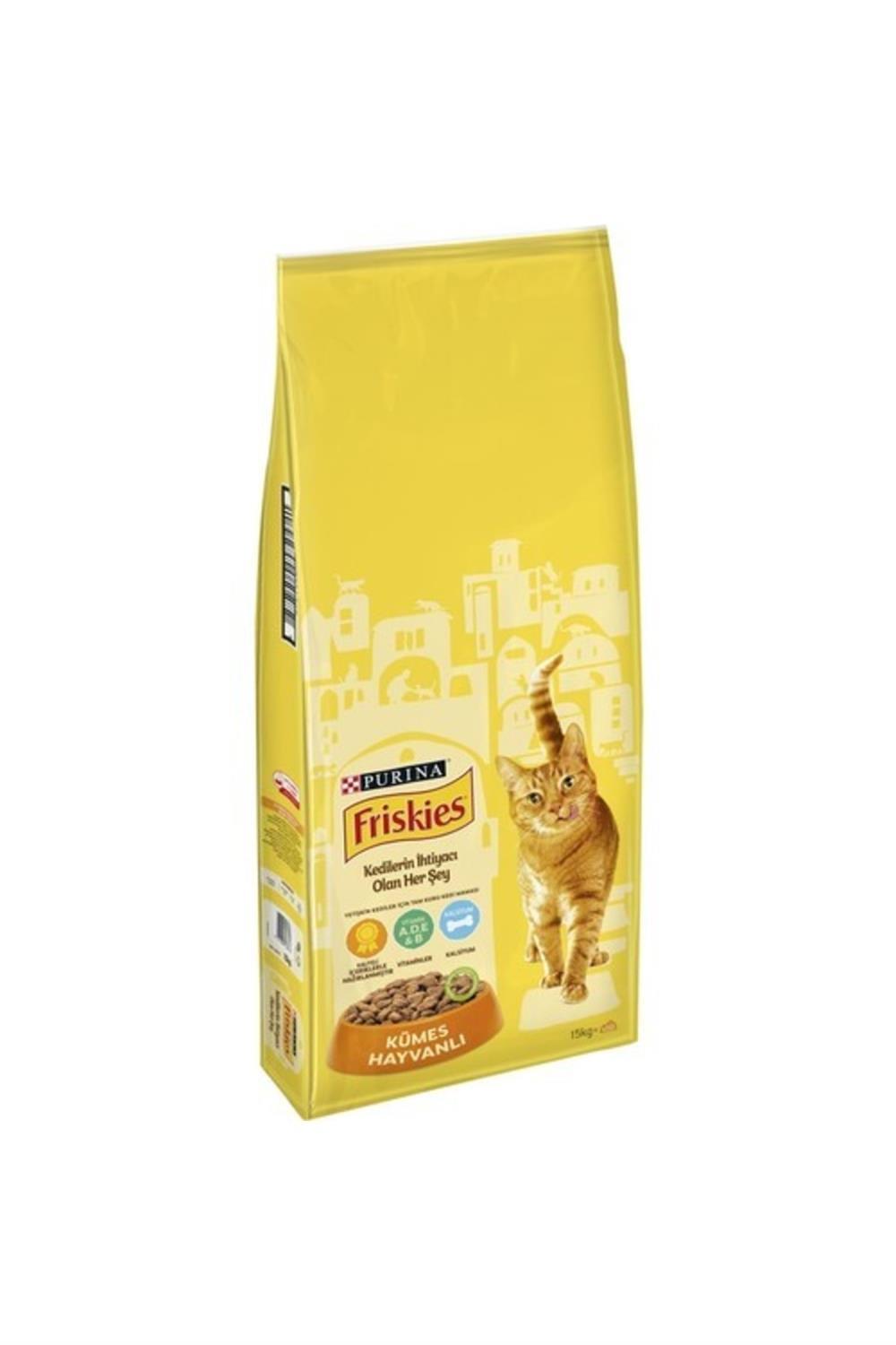 Friskies Kümes Hayvanlı Yetişkin Kedi Maması 15 Kg