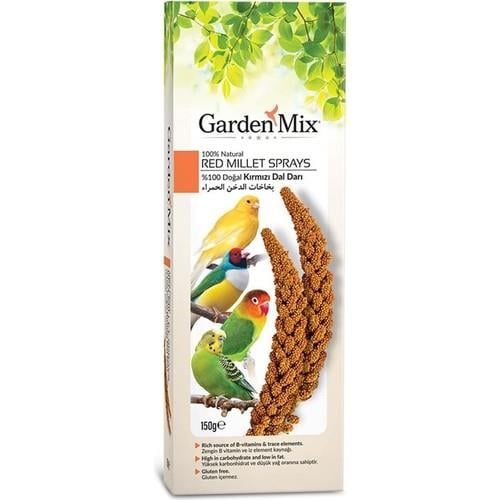 Garden Mix Platin Kırmızı Doğal Dal Darı 150gr