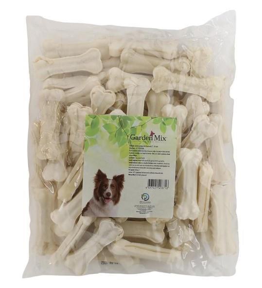 Garden Mix Sütlü Deri Kemik 8cm 20-25gr 50'li Paket
