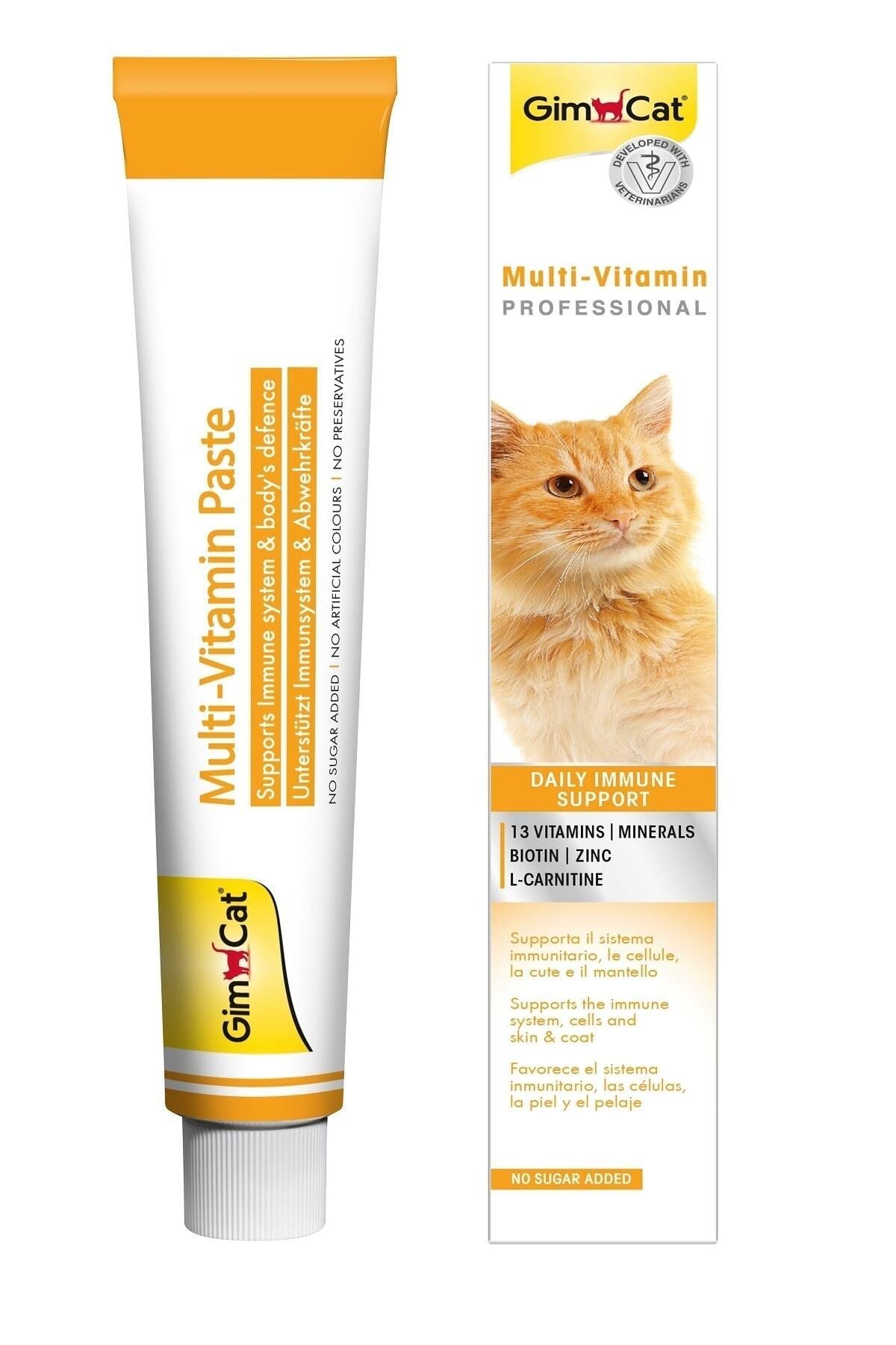 GimCat Duo Paste Peynirli Multi-Vitamin Kedi Macunu 100gr