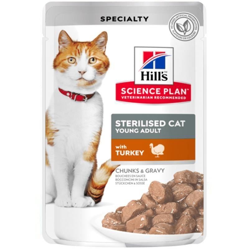 Hill's Hindili Kısırlaştırılmış Kedi Konservesi 85 gr