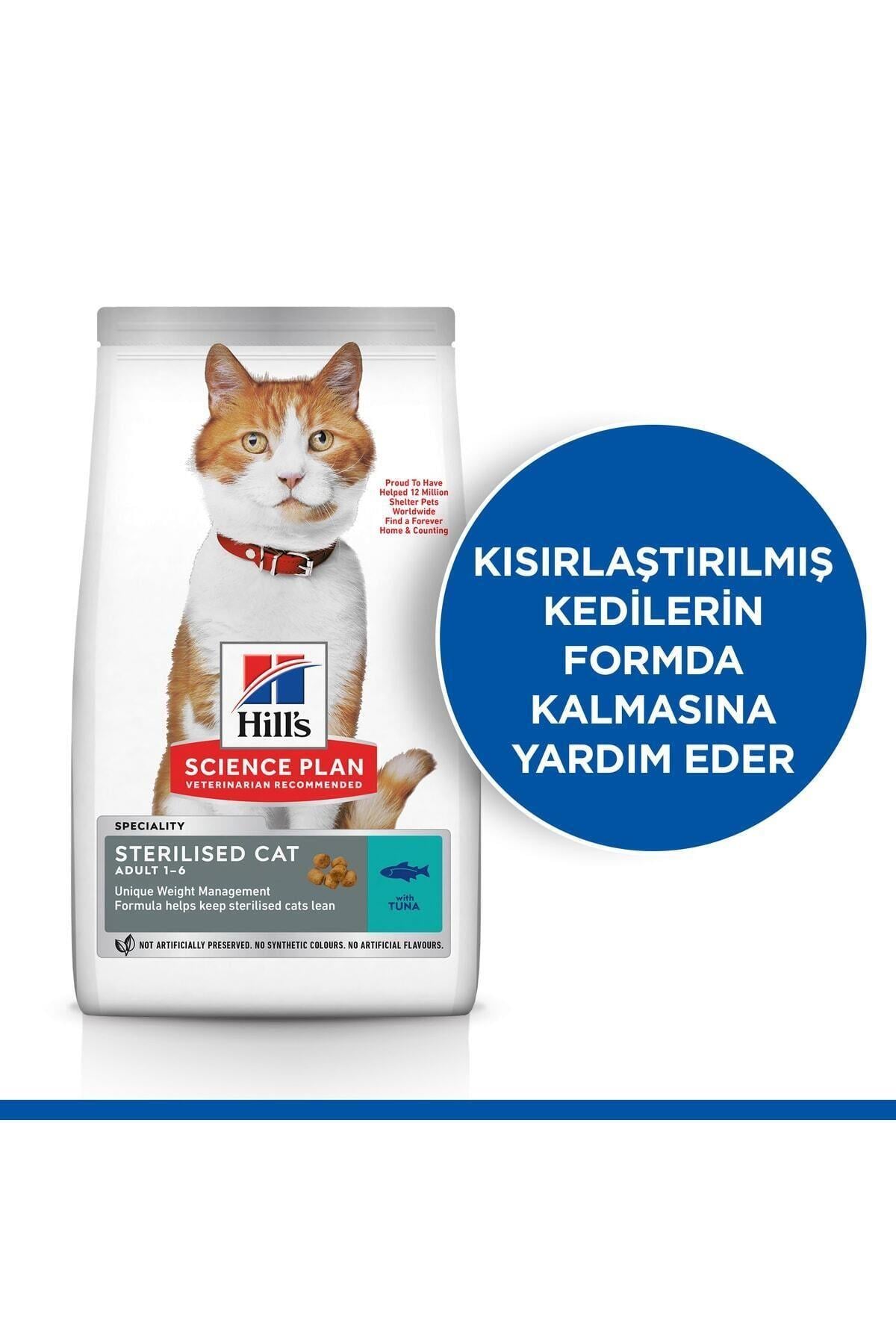 Hill's SCIENCE PLAN Ton Balıklı Kısırlaştırılmış Kedi Maması 3kg