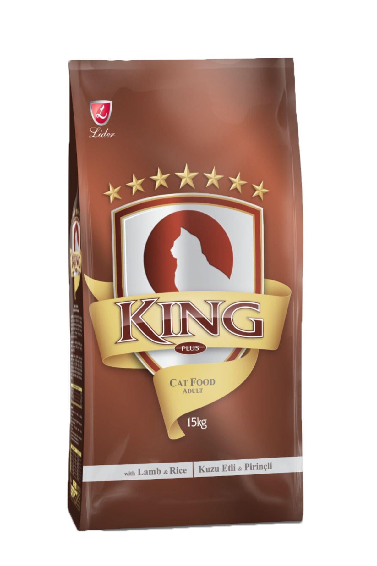 King Kuzu Etli Kedi Maması 15kg