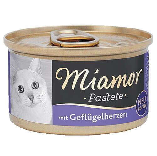 Miamor Pastete Yürek Etli Yetişkin Kedi Konservesi 85gr