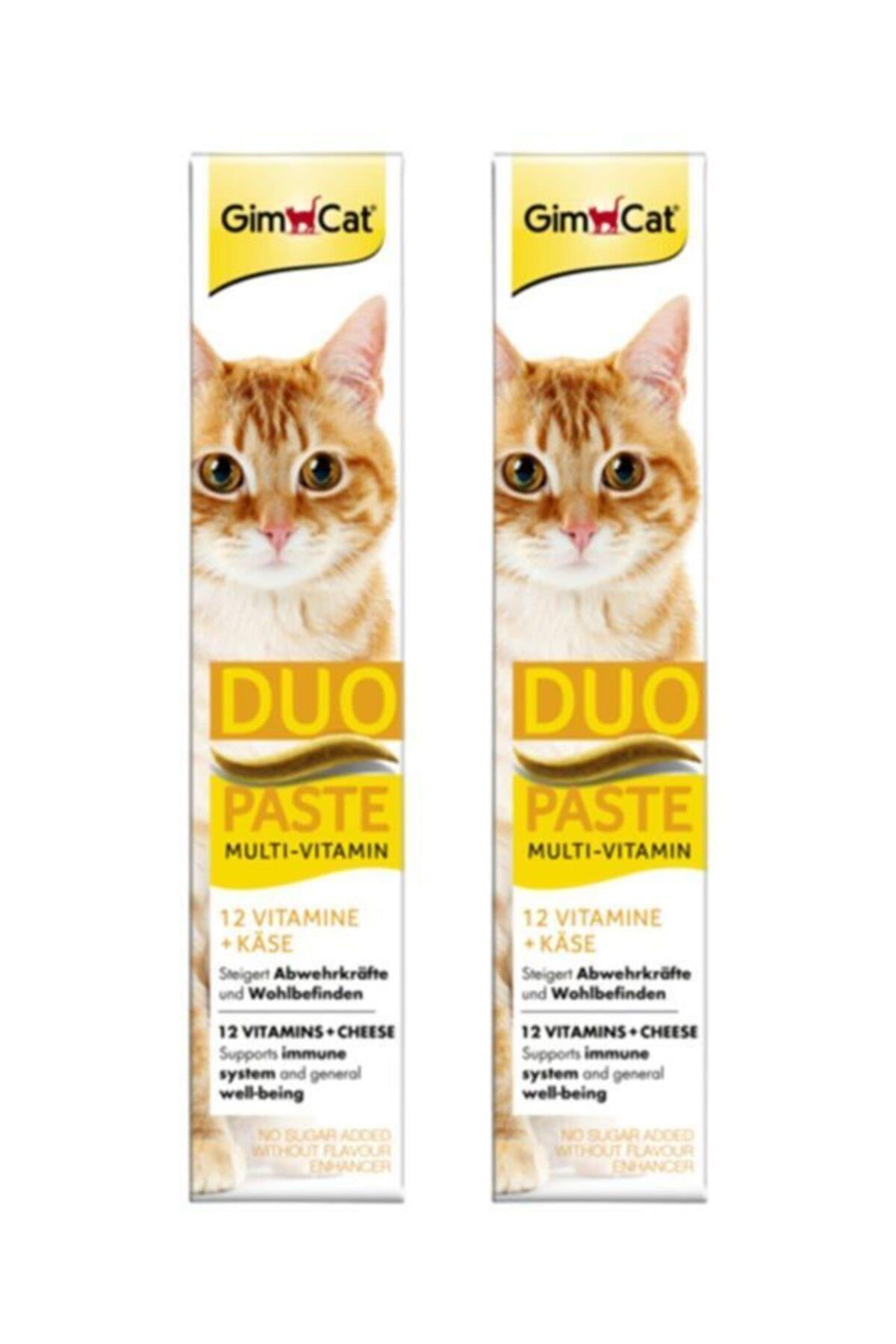 Multi-vitamin Duo Paste Peynirli Kedi Macunu 50 gr X 2 Adet