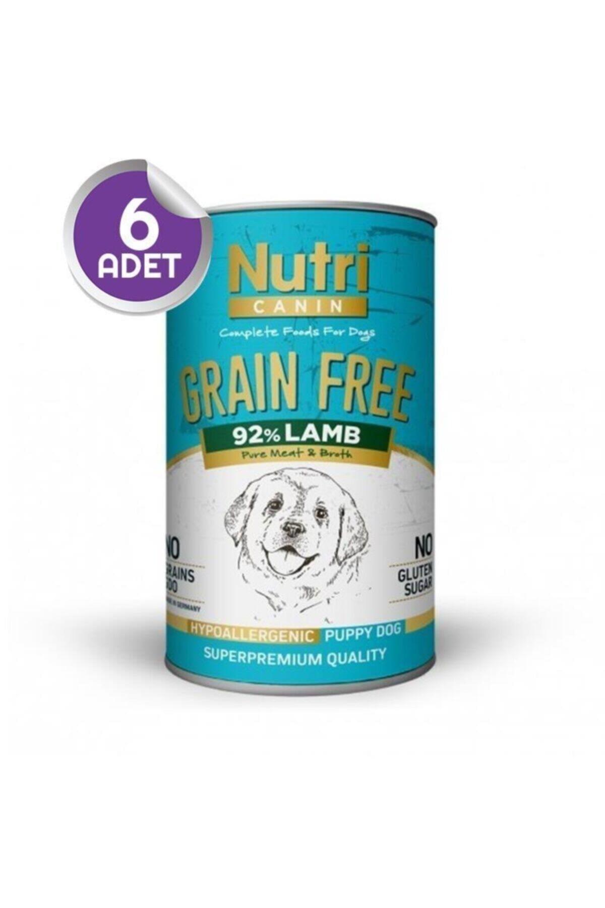Nutri Canin Kuzulu Yavru Köpek Konservesi 400 gr (6 Adet)