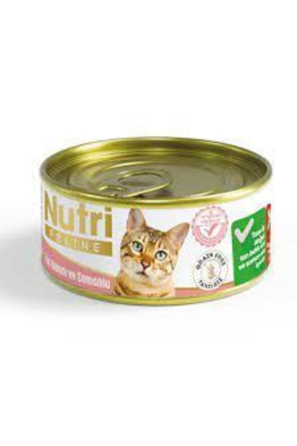 Nutri Feline Ton Balıklı&somonlu Konserve Kedi Maması 85 gr