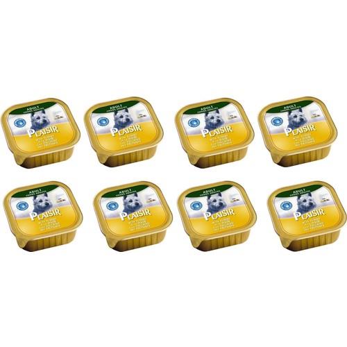 Plaisir Pate Ezme 8 Adet Hindili Köpek Konserve Maması 150 gr