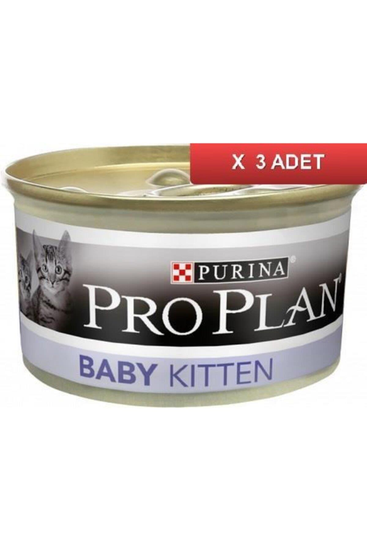 Pro Plan Baby Kitten Tavuklu Yeni Doğan Yavru Kedi Konservesi 85gr x 3 adet