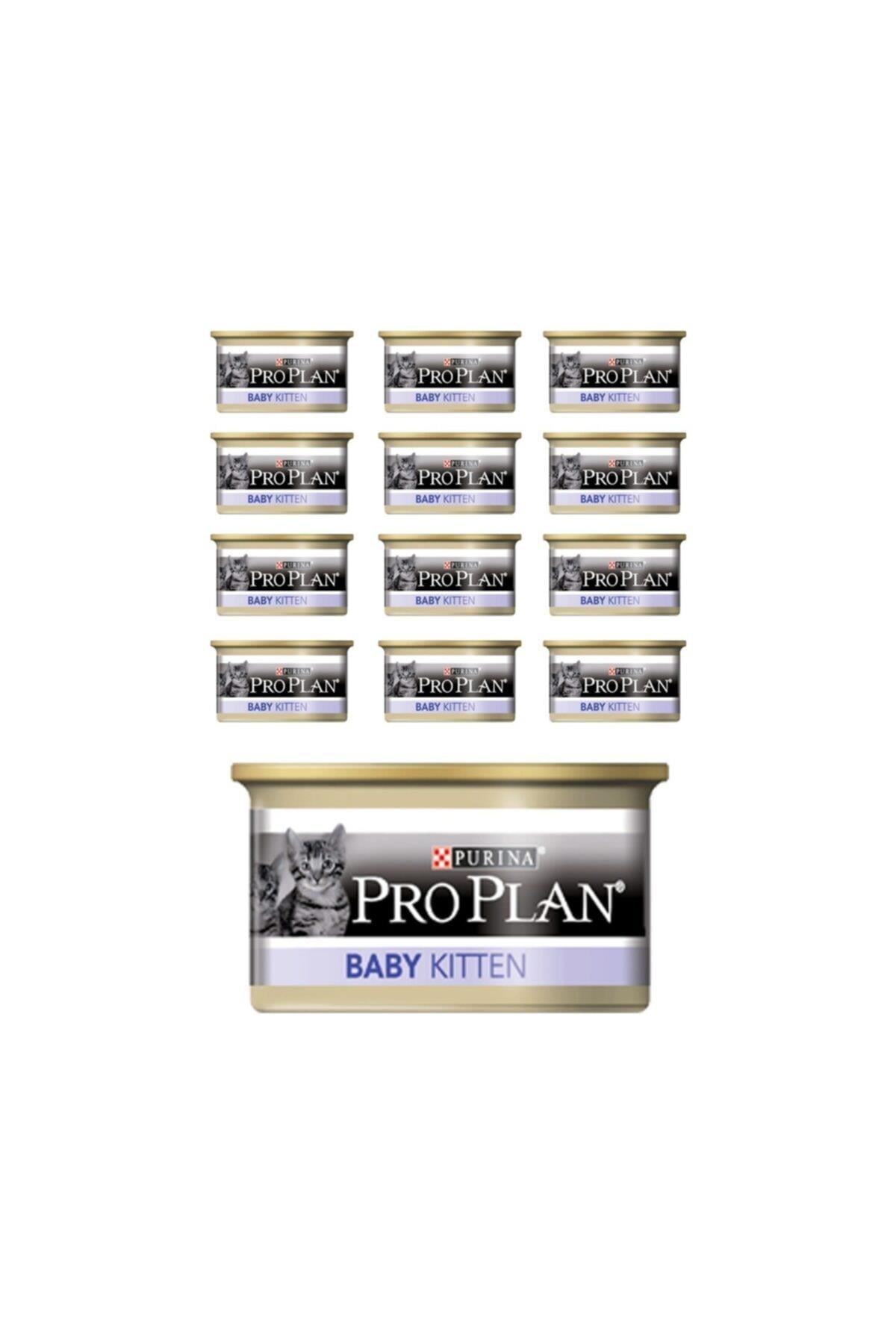 Pro Plan Baby Kitten Tavuklu Yeni Doğan Yavru Kedi Konservesi 85gr x 12 adet
