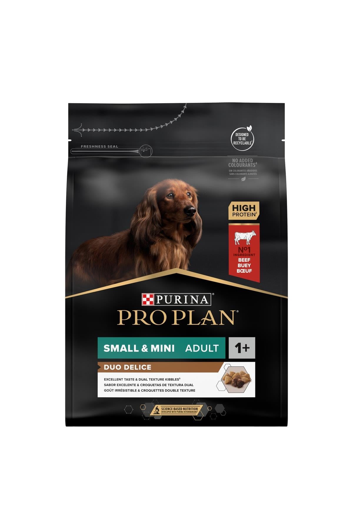 Pro Plan Duo Delice Biftekli Küçük Irk Yetişkin Köpek Maması 2,5kg