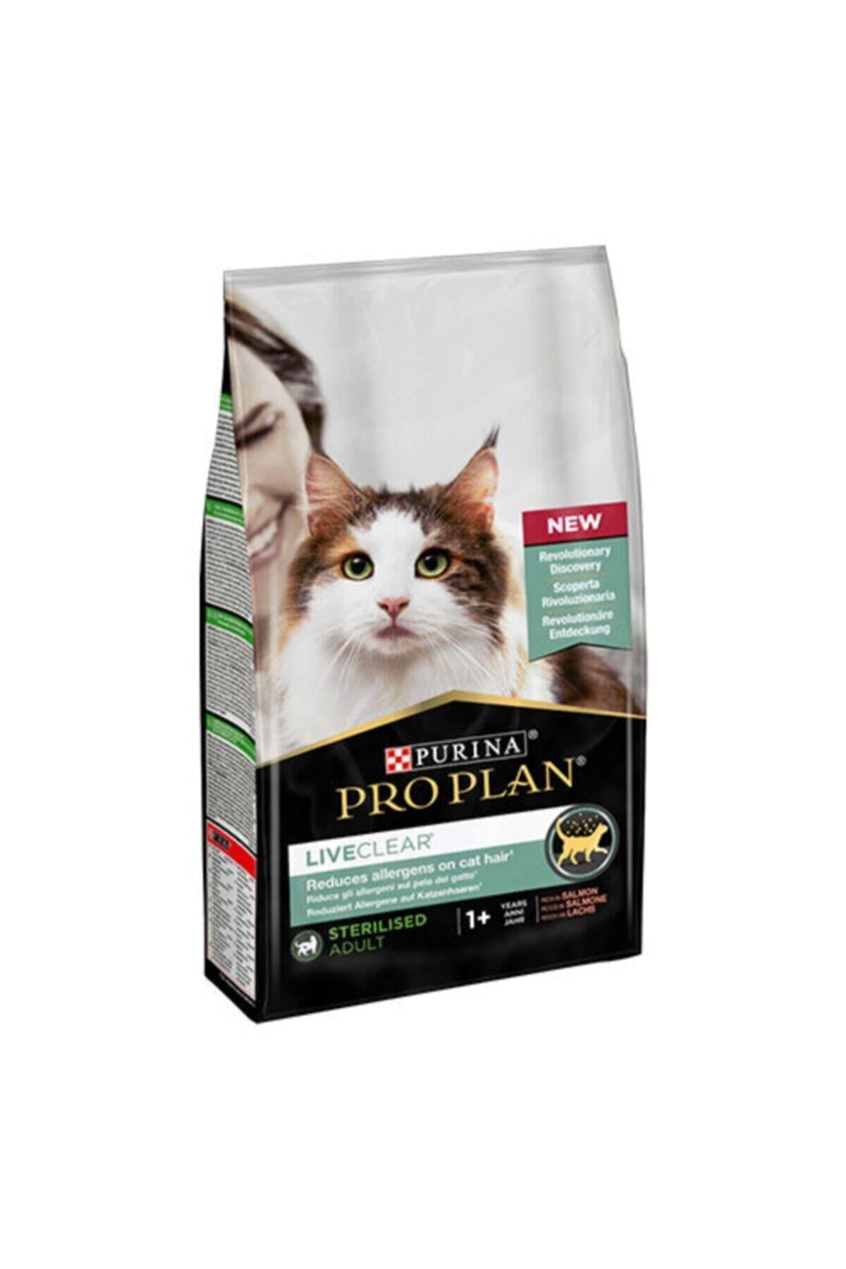 Pro Plan LiveClear Somonlu Alerjen Azaltan Kısırlaştırılmış Kedi Maması 1,4kg