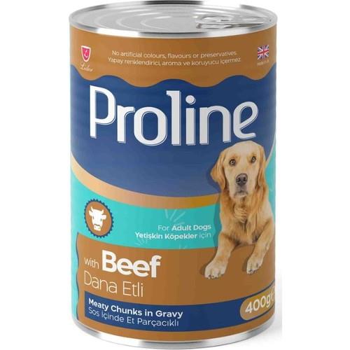 Proline Sos İçinde Parça Dana Etli Yetişkin Köpek Konservesi 400gr