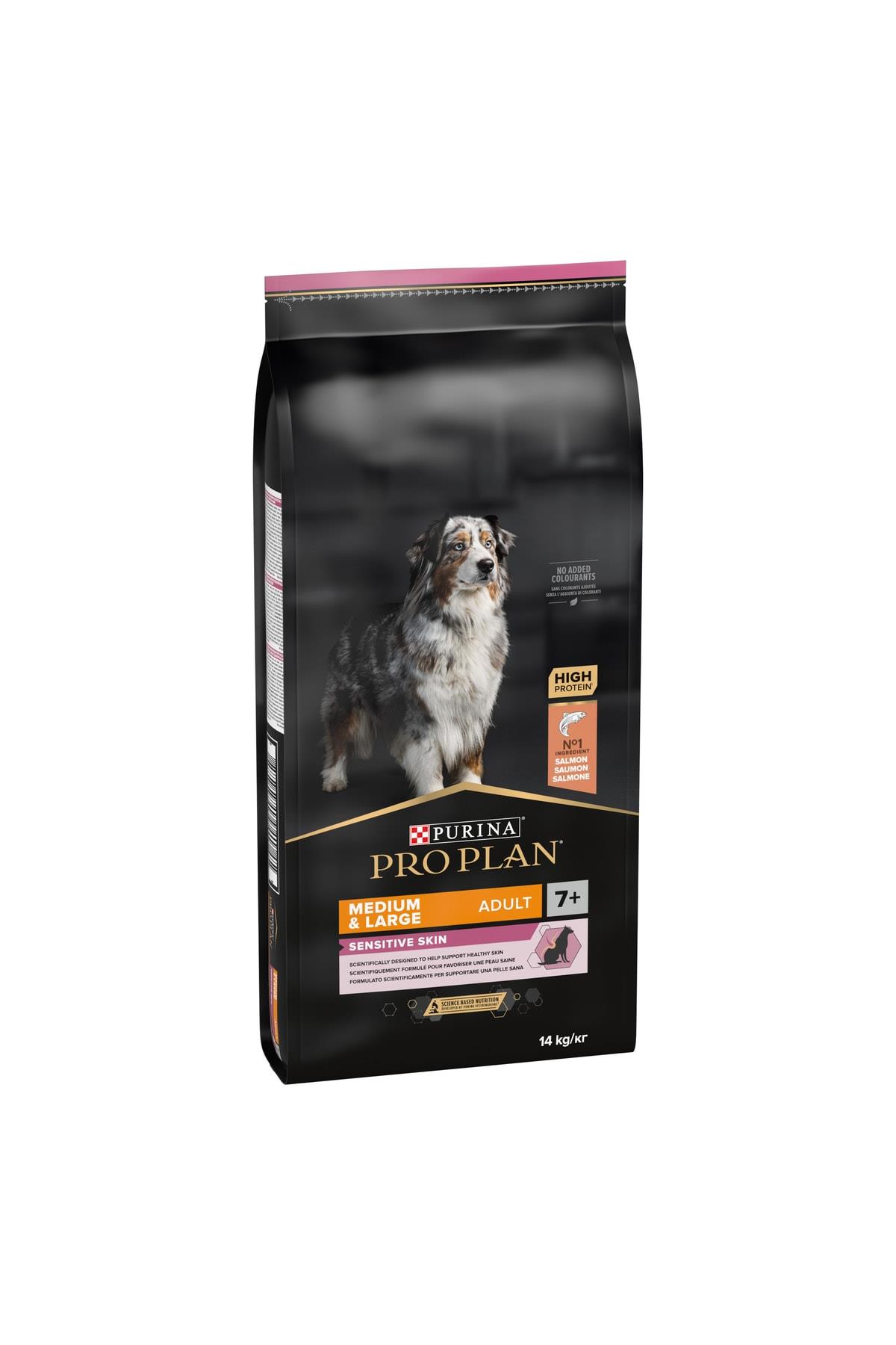 ProPlan Somonlu Hassas Yaşlı Kuru Köpek Maması 14 Kg