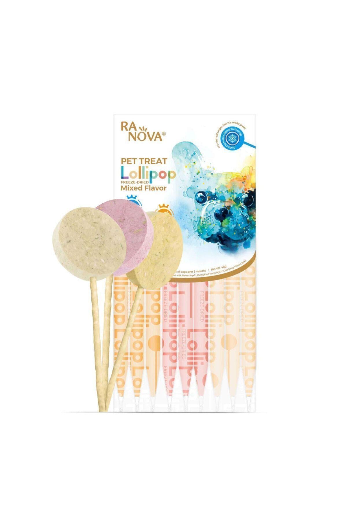 Ranova Köpekler için Karışık Lezzetli Lolipop 8gr x 6 Adet