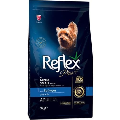Reflex Plus Mini ve Küçük Irk Somonlu Yetişkin Köpek Maması 3kg