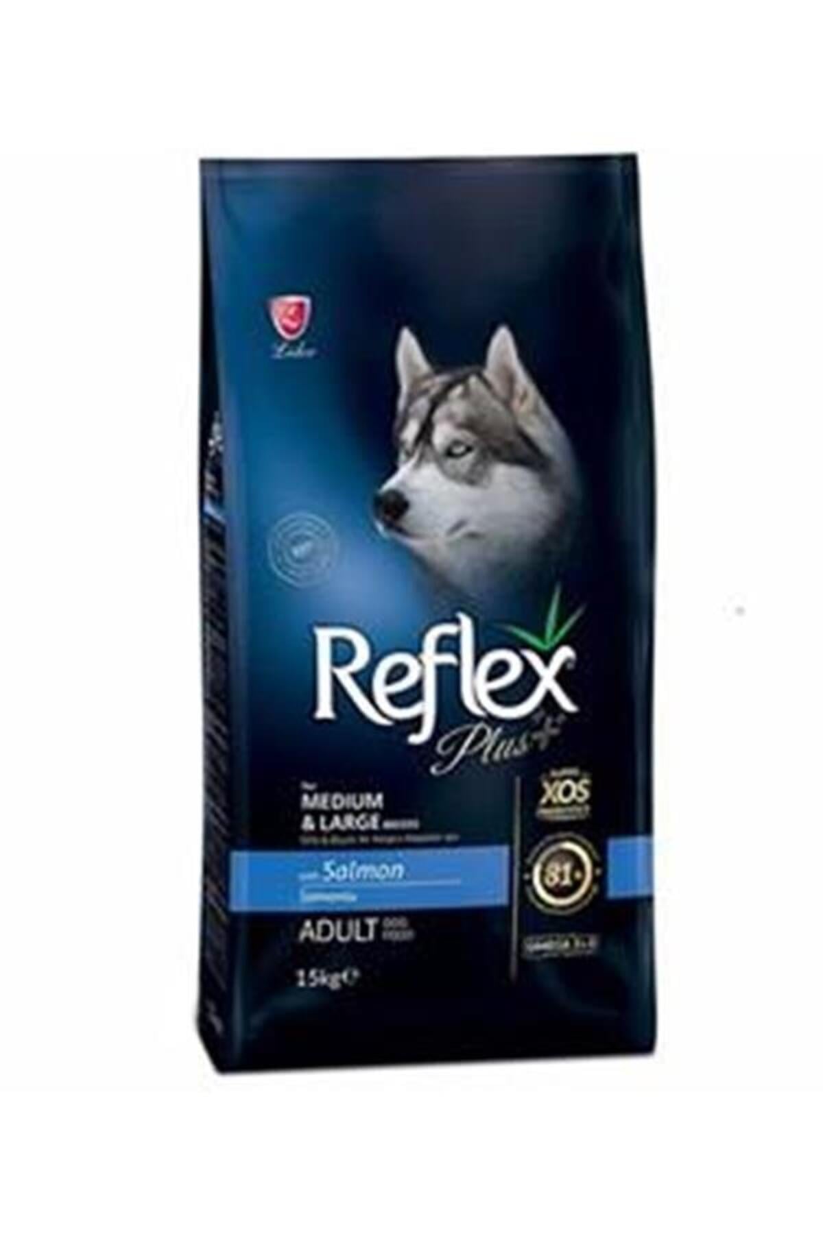 Reflex Plus Orta ve Büyük Irk Somonlu Yetişkin Köpek Maması 15kg