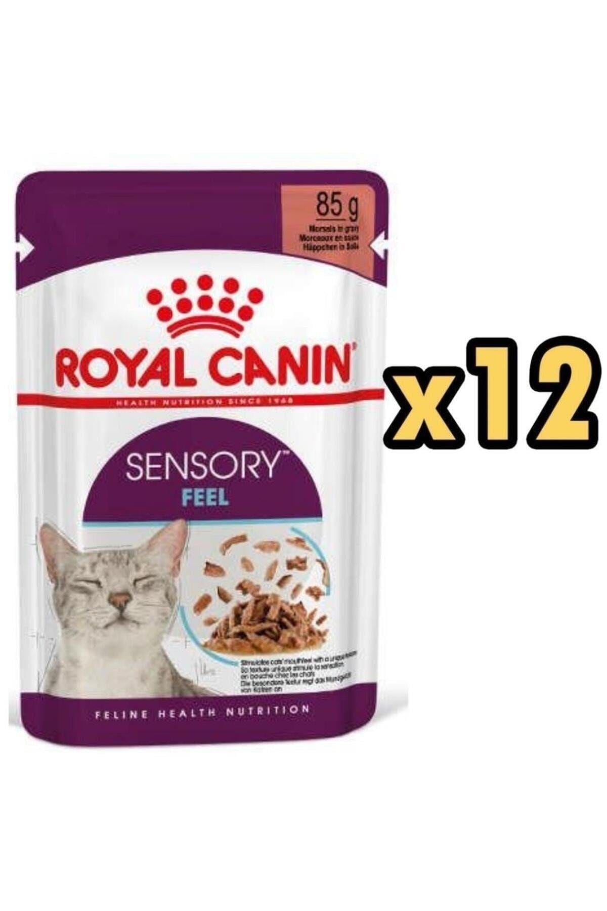 Royal Canin Sensory Feel Yetişkin Kedi Konservesi 85gr x 12 Adet