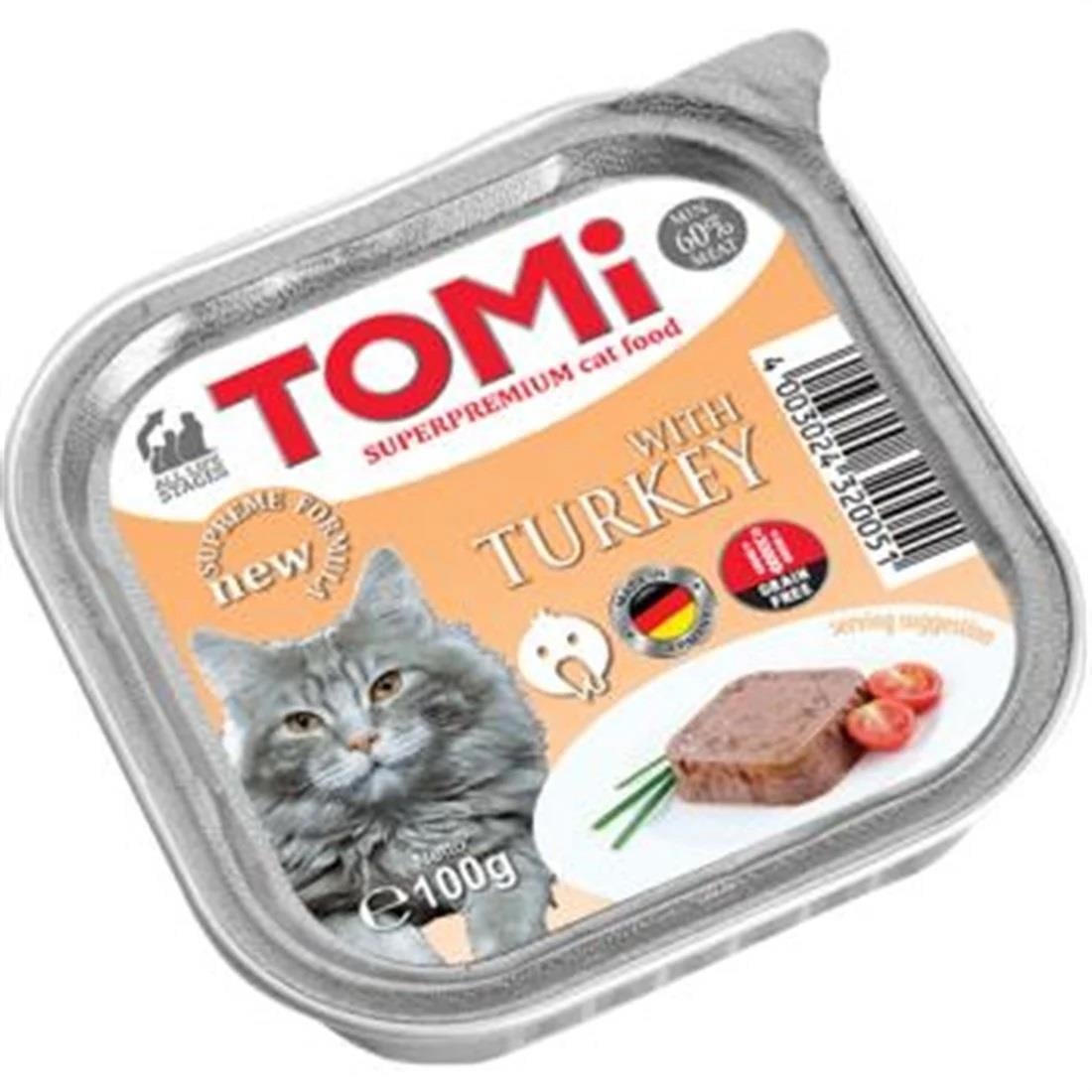 Tomi Pate Hindili Yetişkin Kedi Konservesi 100gr
