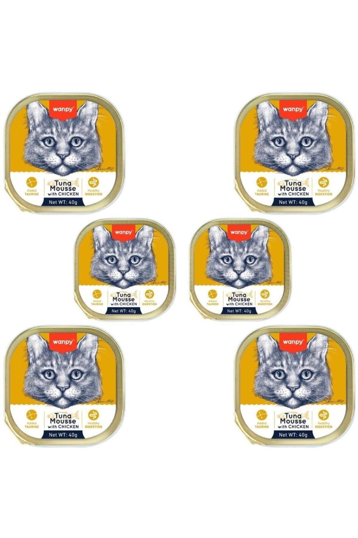 Ton Balıklı Ve Tavuklu Alutray Kedi Yaş Maması 40 Gr x 6 Adet