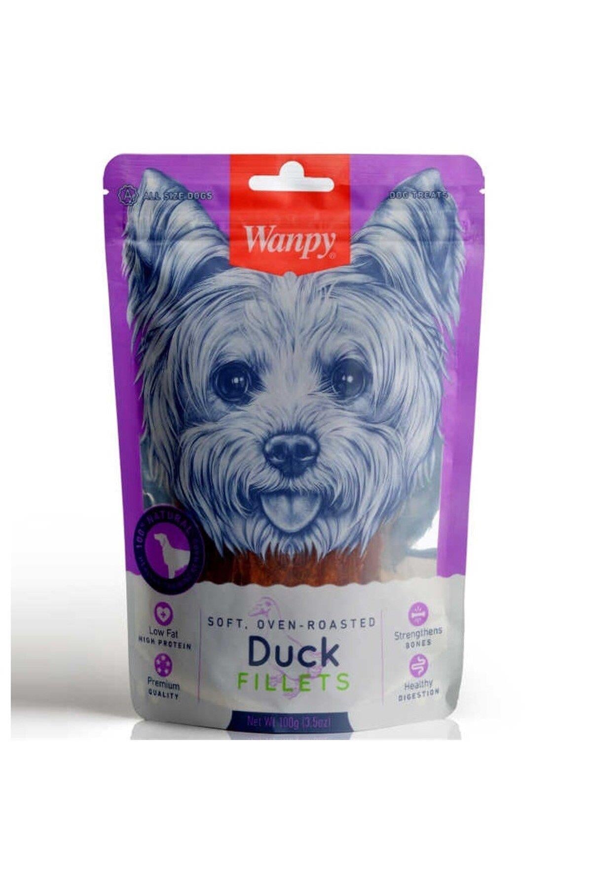 Wanpy Oven Roasted Gerçek Ördek Fileto Köpek Ödülü 100gr
